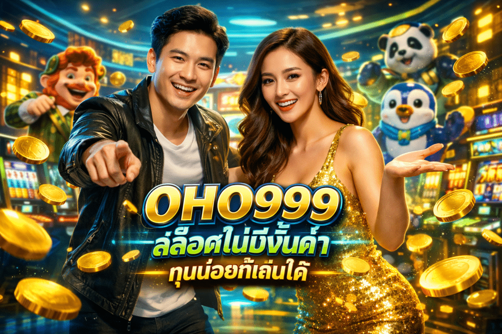 OHO999 สล็อตไม่มีขั้นต่ำ ทุนน้อยก็เล่นได้