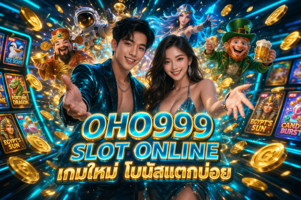 OHO999 slot online เกมใหม่ โบนัสแตกบ่อย