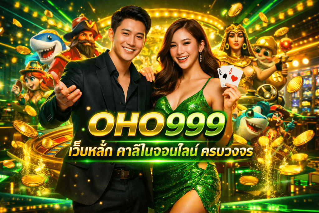 OHO999 เว็บหลัก คาสิโนออนไลน์ ครบวงจร