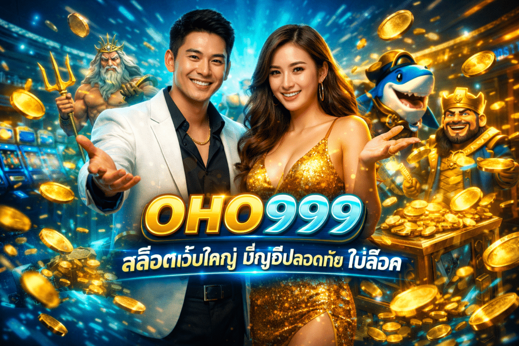 OHO999 สล็อตเว็บใหญ่ บัญชีปลอดภัย ไม่ล็อค